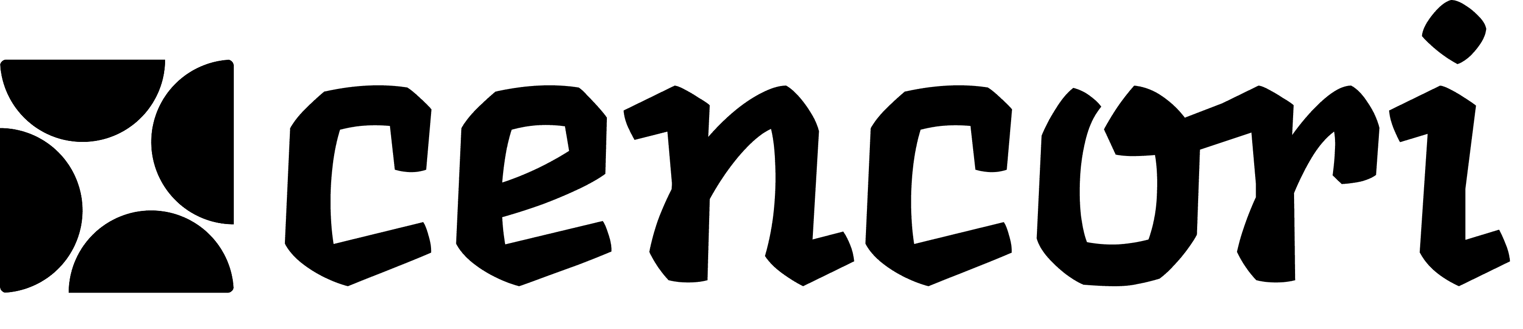 Cencori Wordmark Black