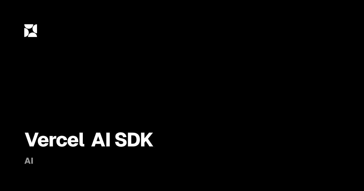 Vercel AI SDK