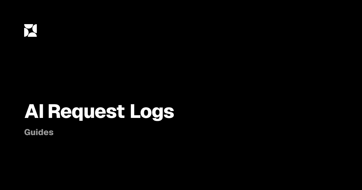 AI Request Logs